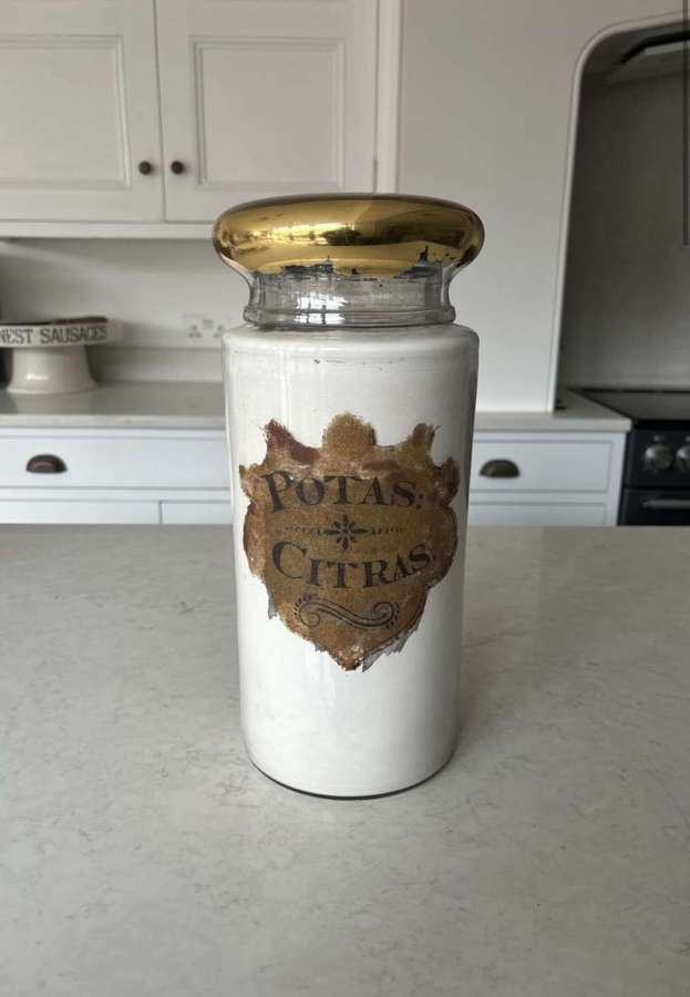 Glass Jars - Advertising - Chemist & General