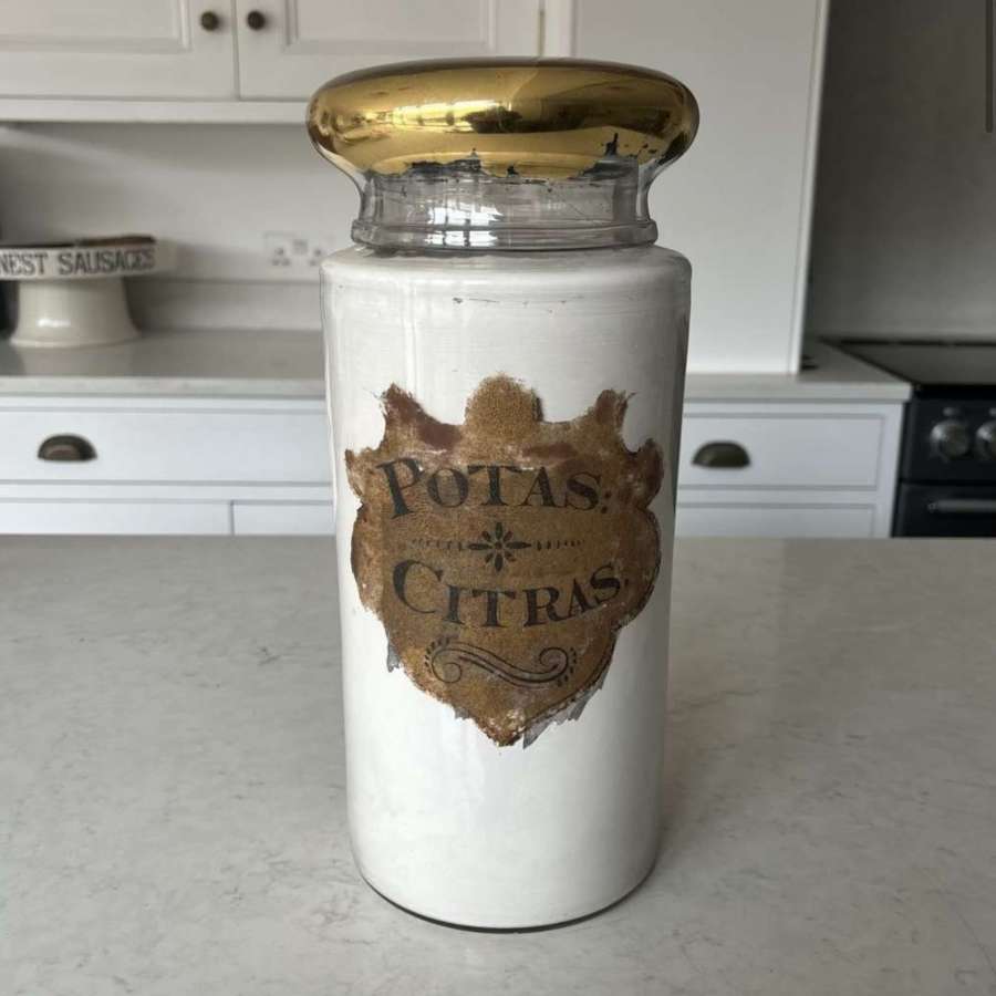 Glass Jars - Advertising - Chemist & General