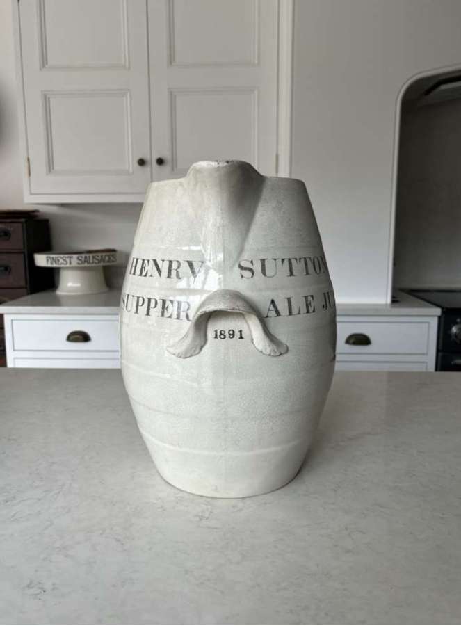 White Ironstone Dairy Jugs - General Jugs