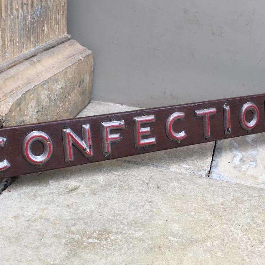 1930s Shops Advertising Sign - Confections