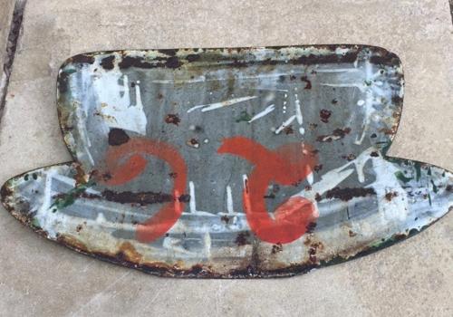 Rarer Small Size Early 20th Century Enamel Sign - Nectar Tea