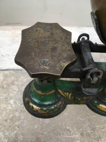 Very Rare Victorian Sweet Shop Scales to Weigh Half Pound