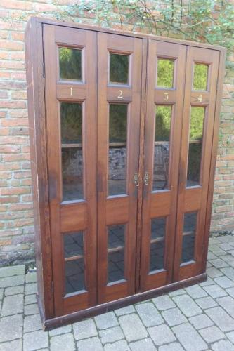 Large Victorian Pine Haberdashery Cabinet