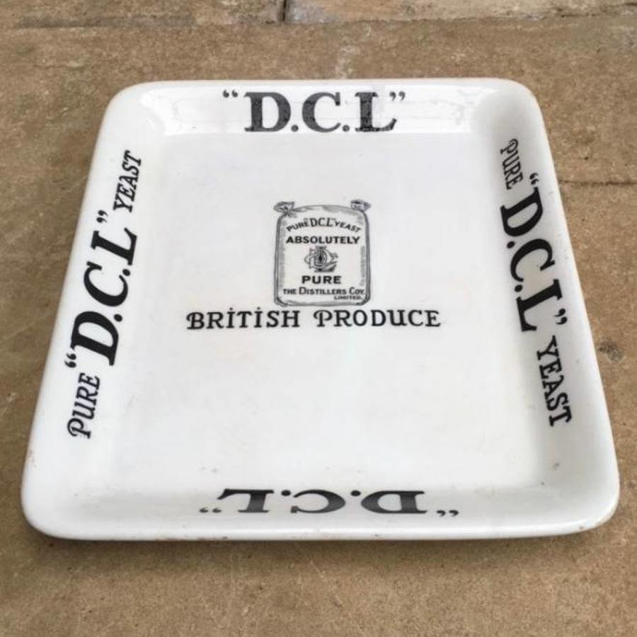 Edwardian Shops Advertising Dish - Pure DCL Yeast