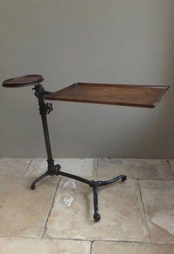 Late Victorian Cast Iron Metamorphic Tray Top Table