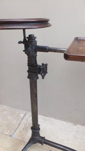 Late Victorian Cast Iron Metamorphic Tray Top Table
