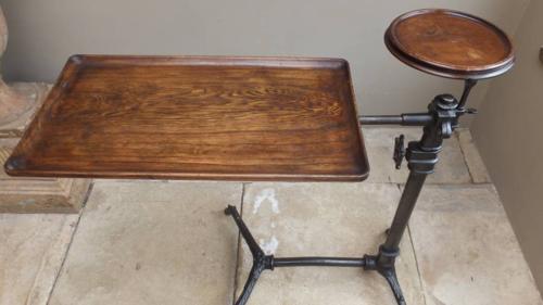Late Victorian Cast Iron Metamorphic Tray Top Table