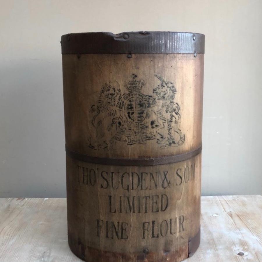 Early 20th Century Fine Flour Barrel - Tho Sugden & Son Limited