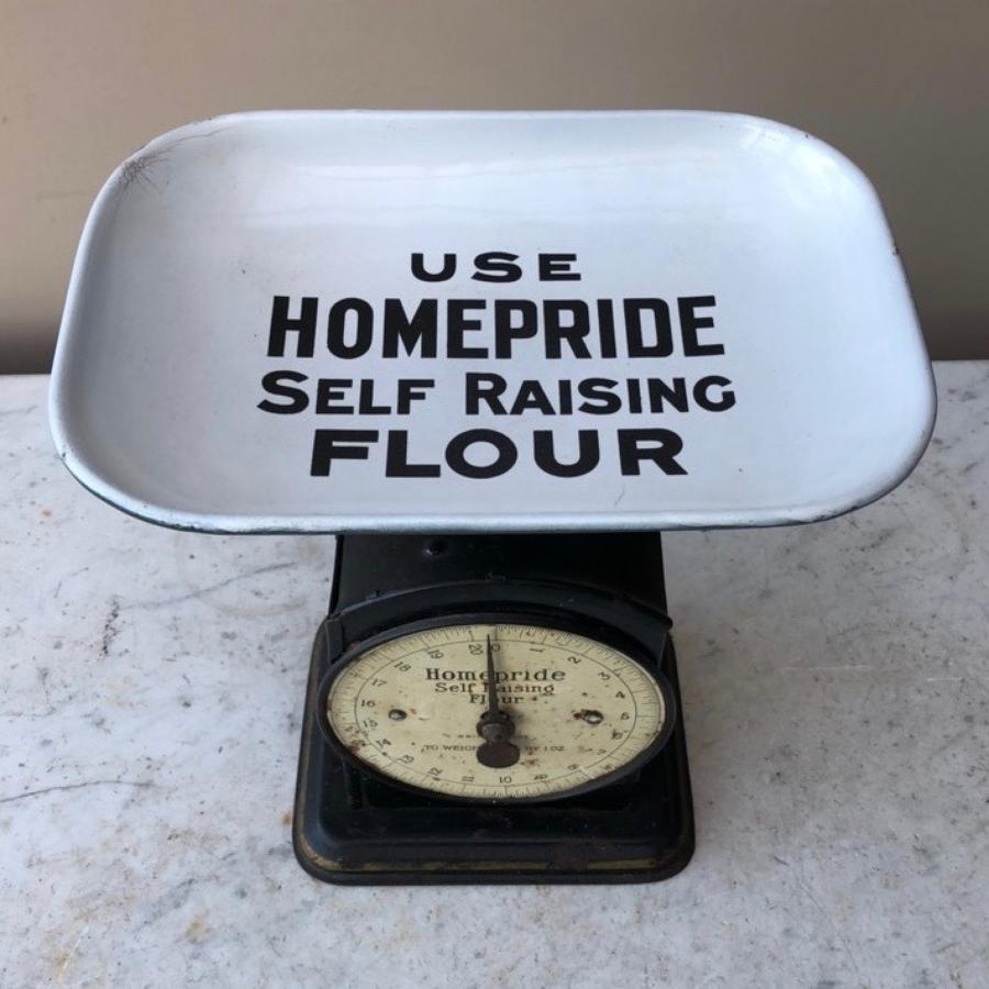 Antique Homepride Advertising Kitchen Scales