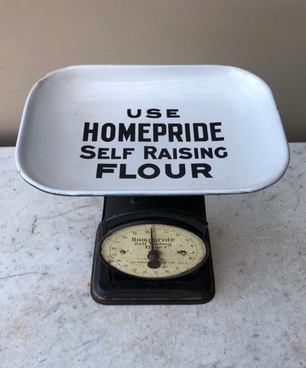 Antique Homepride Advertising Kitchen Scales