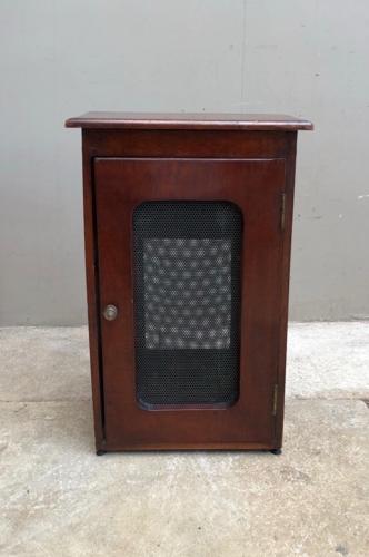Edwardian Mahogany Table Top Cheese Safe