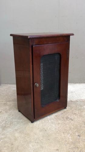 Edwardian Mahogany Table Top Cheese Safe