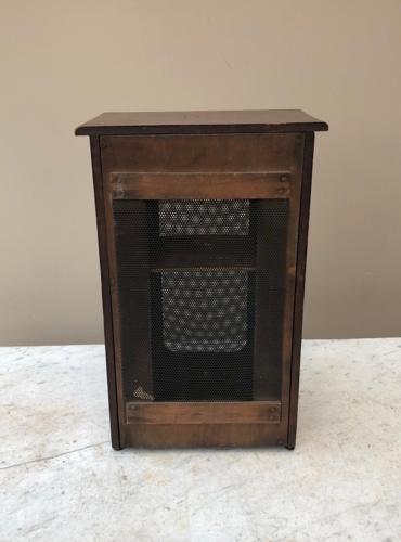 Edwardian Mahogany Table Top Cheese Safe