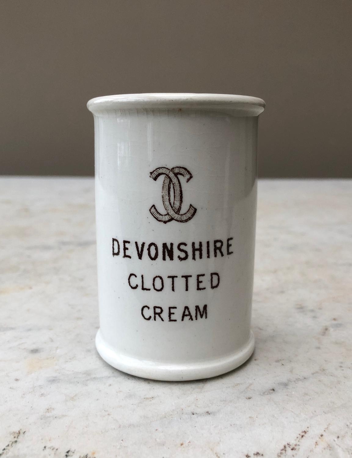 Victorian Devonshire Clotted Cream Pot - Dairy Supply Company