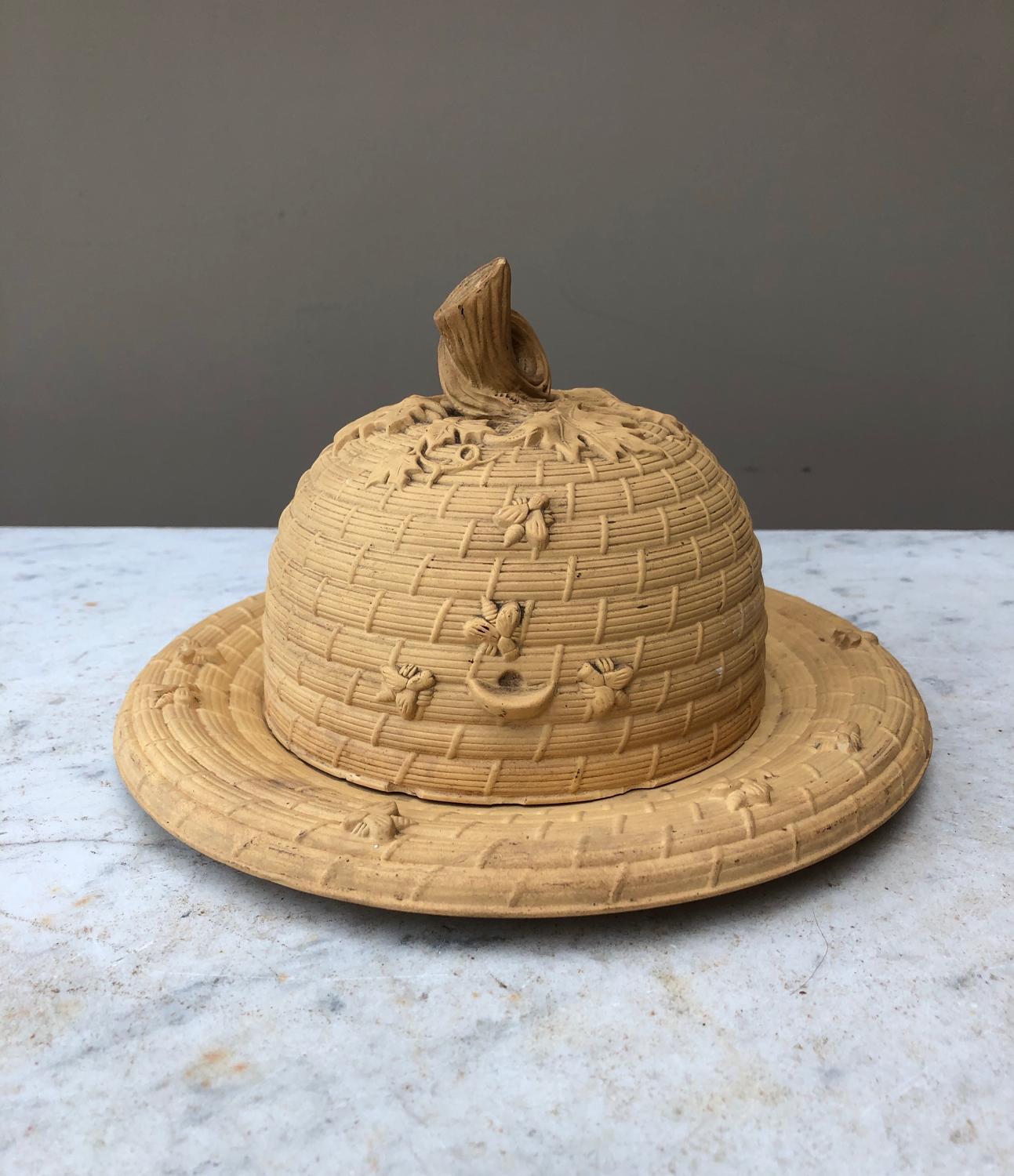 Small Victorian Dome on Stand - Shaped as a Bee Hive