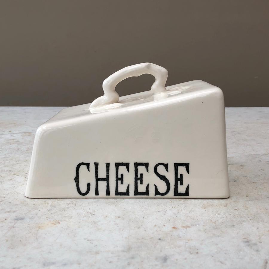 1940s Ironstone Cheese Cover