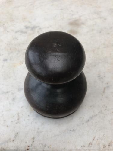 Edwardian Bakers Treen & Brass Bakers Biscuit Stamp