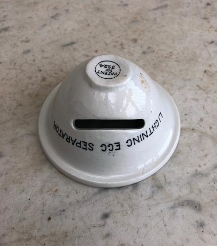 Edwardian Lightning Egg Separator
