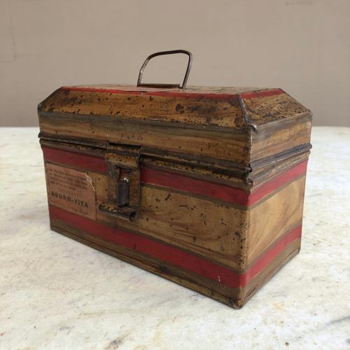 Victorian Toleware Caddy