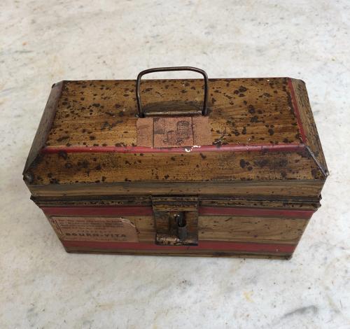 Victorian Toleware Caddy