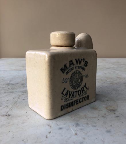 Perfect Condition Edwardian Maws Lavatory Disinfector
