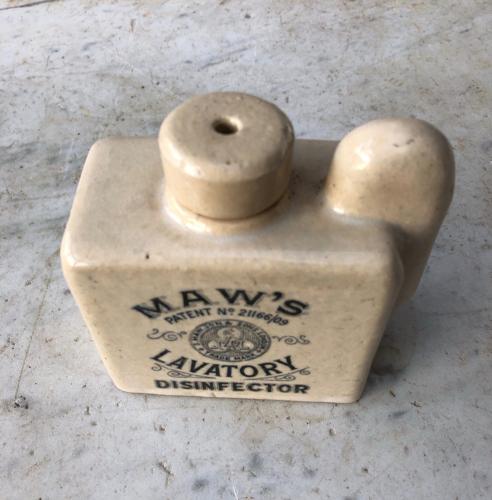 Perfect Condition Edwardian Maws Lavatory Disinfector