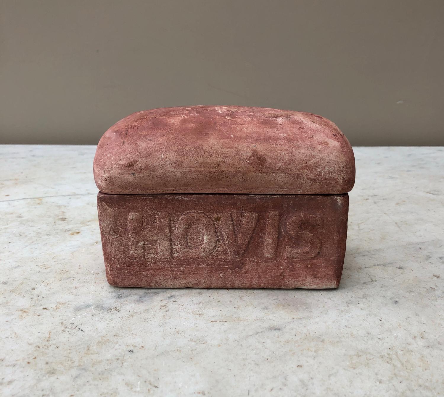Mid Century Hovis Advertising Bread Loaf Butter Dish - Carlton Ware