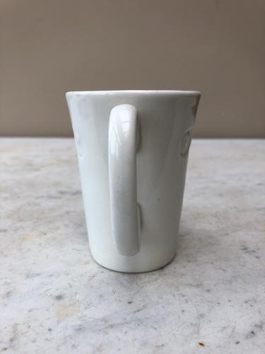 Rare Early 20th Century White Ironstone Advertising Cup - OXO