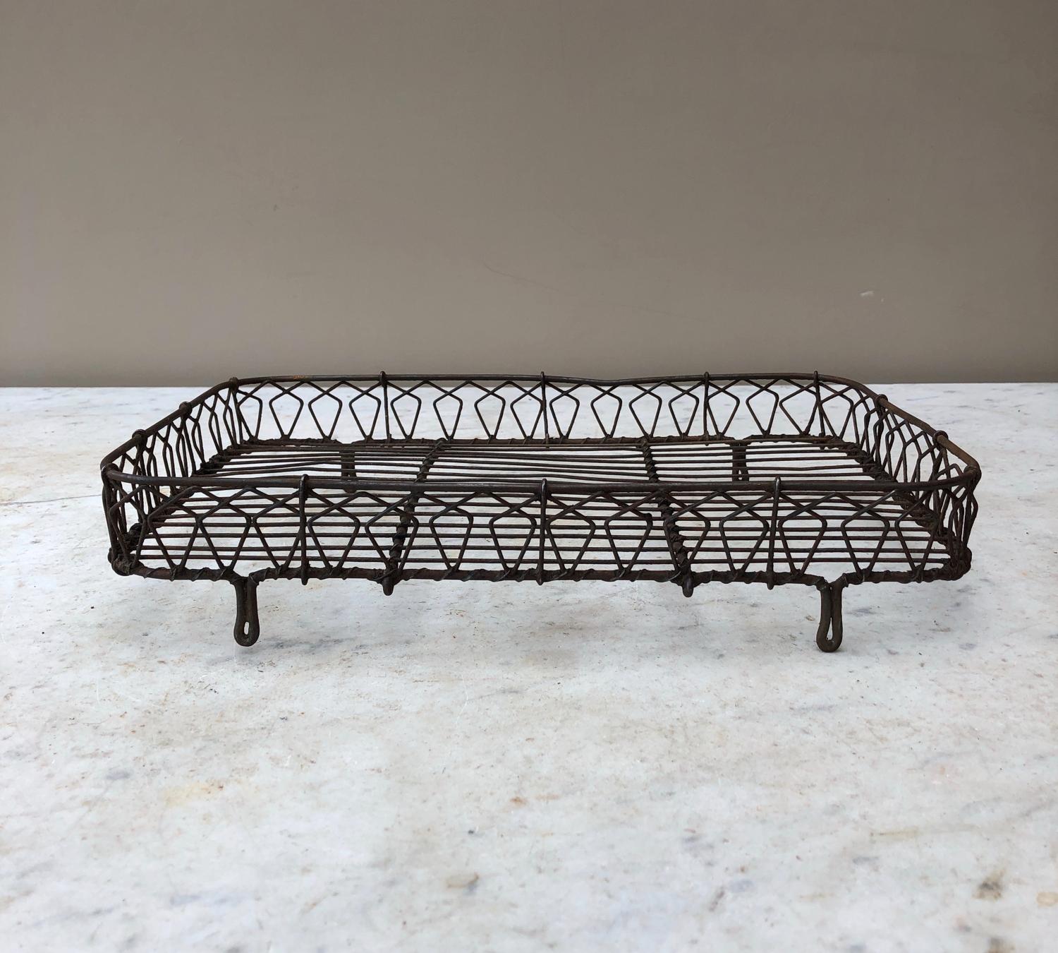 Late Victorian Ornate Wire Work Cake Cooling Rack