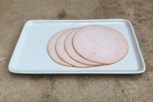Edwardian White Ironstone Parnall Display Plate - Unusual Small Size