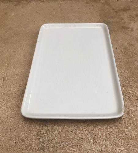 Edwardian White Ironstone Parnall Display Plate - Unusual Small Size