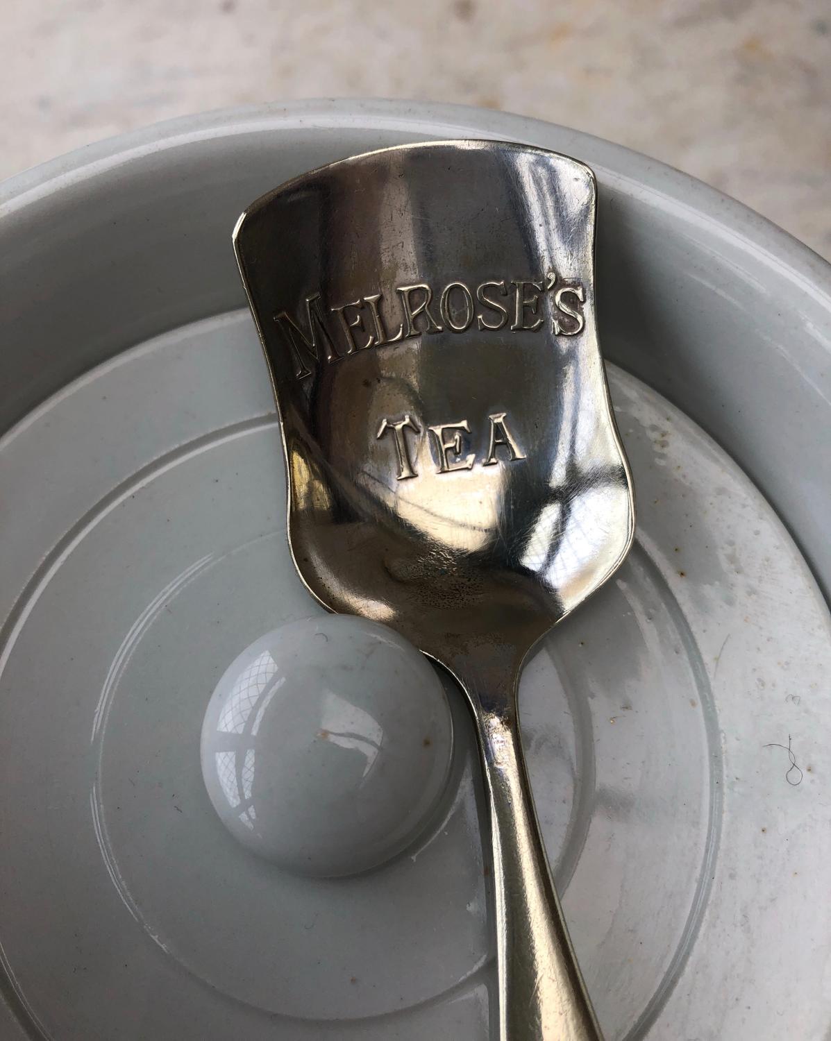 1930s Melrose's Tea Caddy Spoon