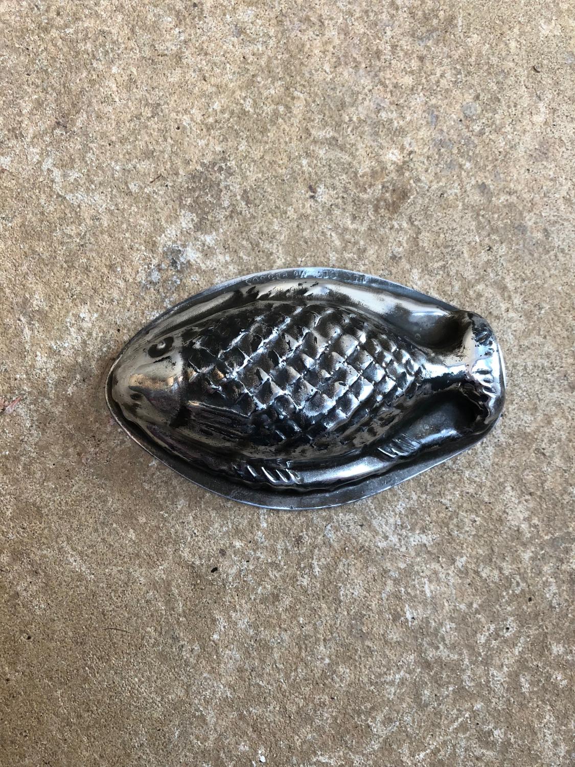 Early 20thC Fish Shaped Chocolate Mould