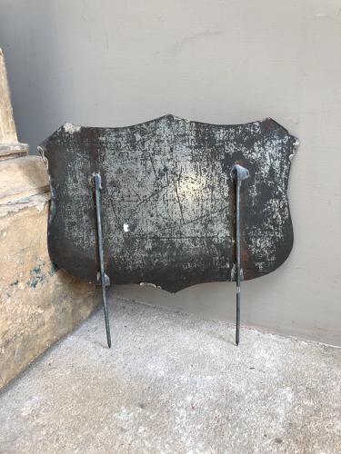Early 20thC Painted Tin Grocers Signs x 3 - SPLENDID 8D PER LB