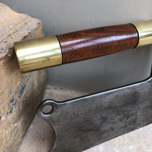 Quality Victorian Brass & Steel Herb Chopper