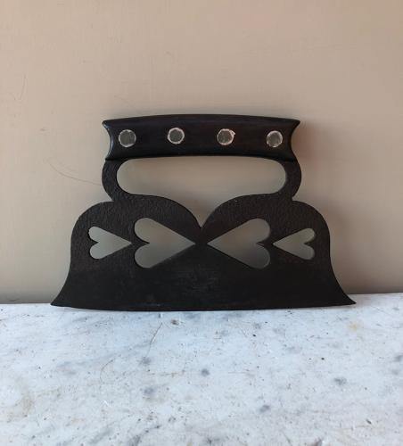 Georgian Herb Chopper with Pierced Hearts
