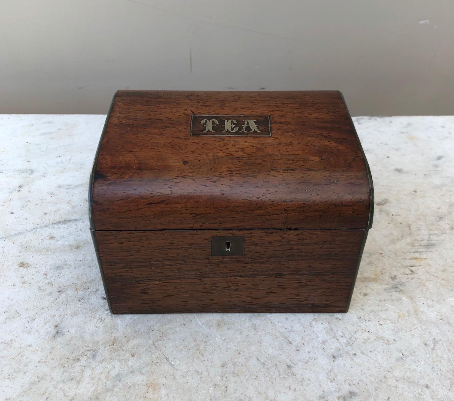 Early 20th Century Tea Caddy - Complete