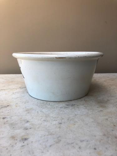 Edwardian K for Kitchen Bowl - Dated 1903