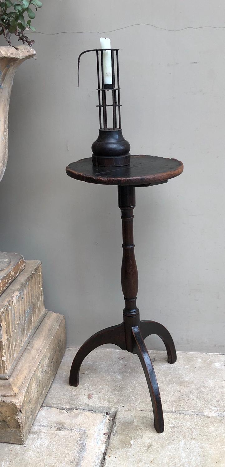 18th Century Country Candle Stand