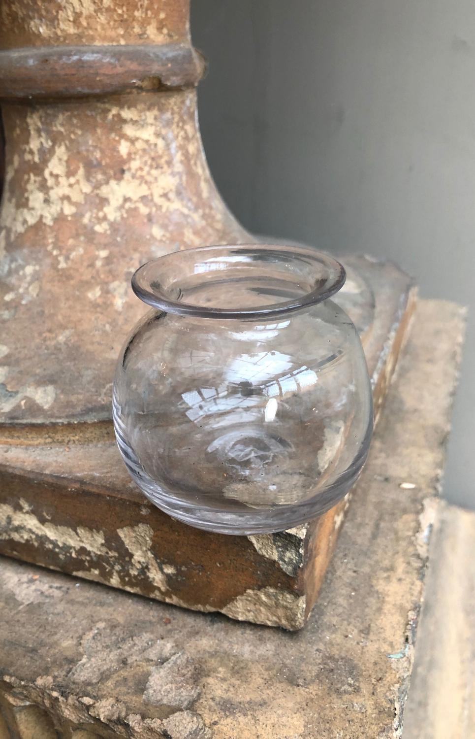 Georgian Glass Leech Jar c.1820 - Mint Condition