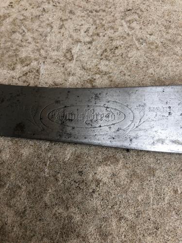 Rare Early 20th Century Advertising Bread Knife - Hovis