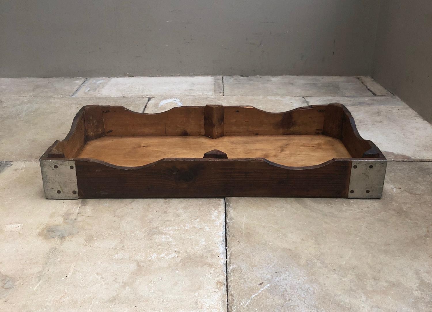 Early 20th Century Large Pine & Ply Bakers Tray