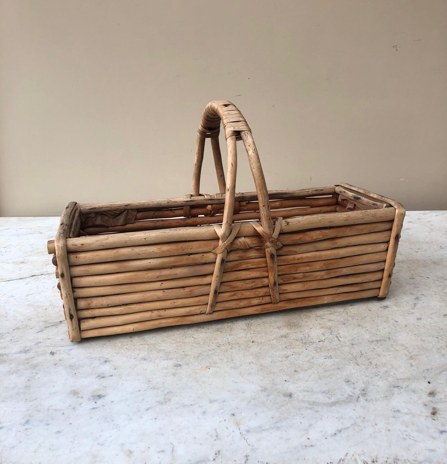 Early 20th Century Wooden Basket - Trug