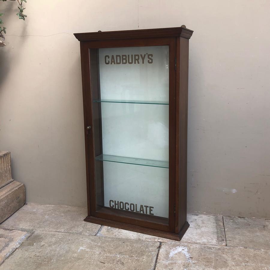 Rare Wall Hung 1940s Shops Cadburys Chocolate Advertising Cupboard