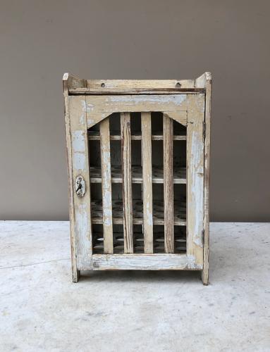Rare Edwardian Pine Egg Cupboard - Holds Sixty Eggs
