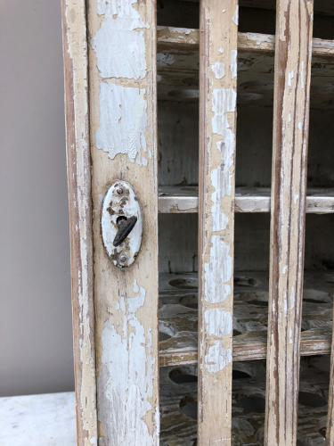 Rare Edwardian Pine Egg Cupboard - Holds Sixty Eggs