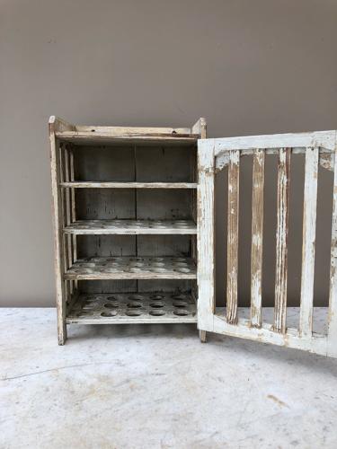 Rare Edwardian Pine Egg Cupboard - Holds Sixty Eggs
