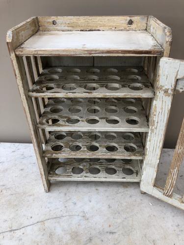 Rare Edwardian Pine Egg Cupboard - Holds Sixty Eggs