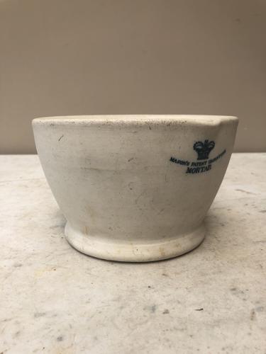 Rare Victorian Masons Patent Ironstone Mortar - Size 5