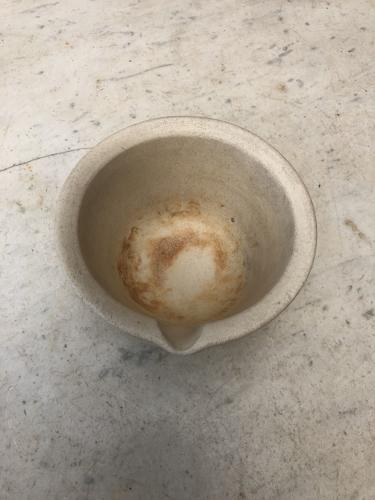 Rare Victorian Masons Patent Ironstone Mortar - Size 5